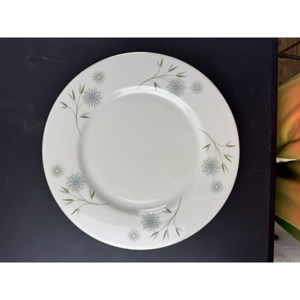Haviland USA Laserre‎ Dinner Plates Floral Gold Trim Set of 3